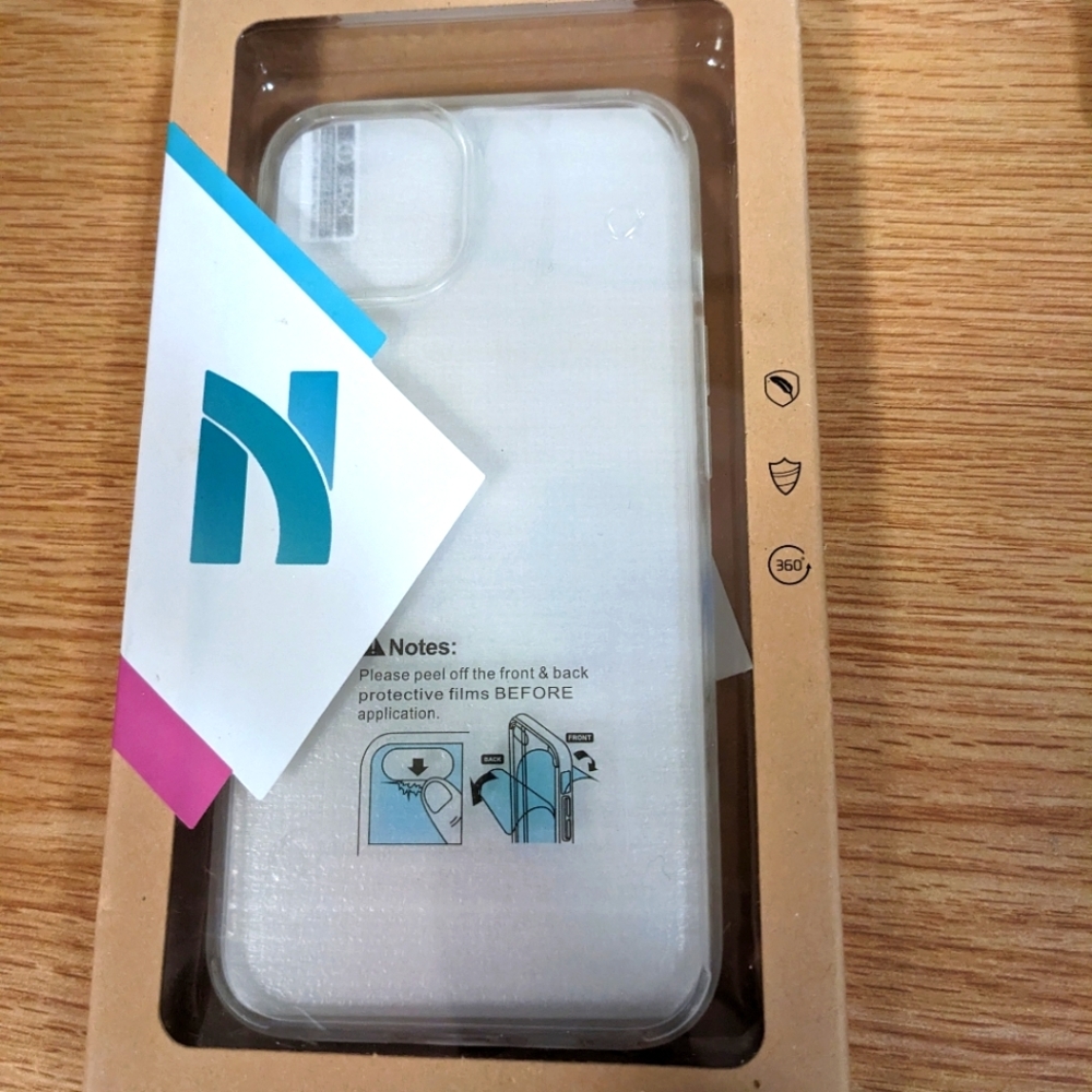 Iphone 13 with 2x screen protector